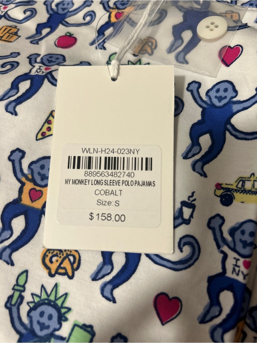 Roller Rabbit NYC Monkey Pajama Set - LIMITED EDITION - Picture 9 of 9